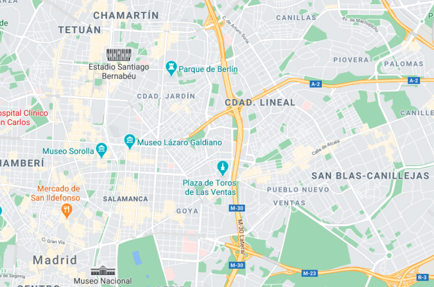 Mapa de búsqueda